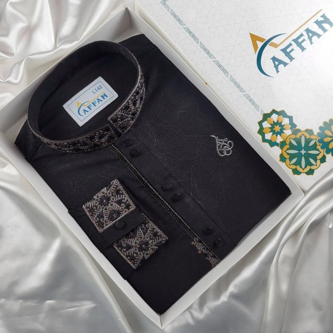 New Stylish Panjabi - BLack